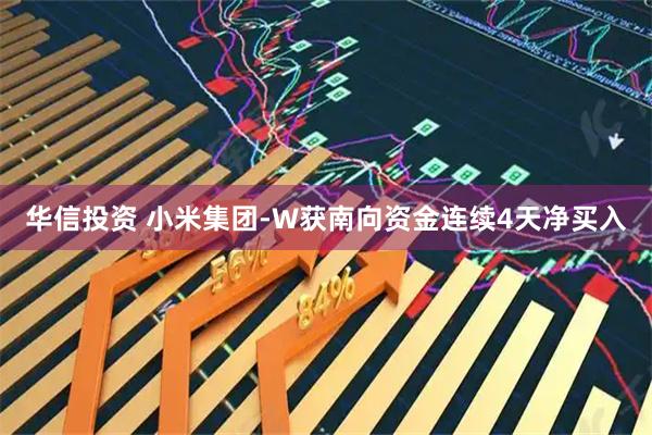 华信投资 小米集团-W获南向资金连续4天净买入