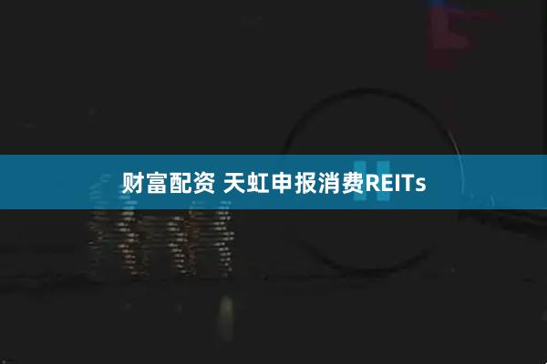 财富配资 天虹申报消费REITs